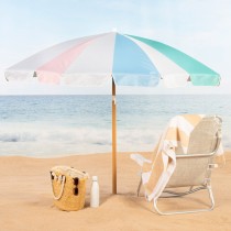 Beach parasol Aktive Ø 200 cm 20 x 185 x 20 cm (6 Units)