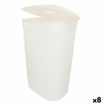 Wäschekorb Curver Weiß Kunststoff 55 L 44 x 61 x 35 cm (8 Stück)
