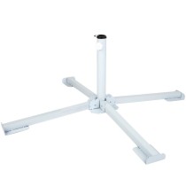 Fuß für Sonnenschirm Aktive Weiß Kunststoff Schwamm EPS 85 x 31 x 85 cm (4 Stück)