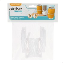 Porte-gobelet Parasol Aktive 23 x 12 x 8 cm (24 Unités)