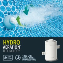 Aufbereitungsanlage für Schwimmbad Intex 1250 l/h 4 Stück