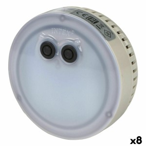 Lumière de piscine Intex 28503 12 x 12 x 6,5 cm Multicouleur (8 Unités)