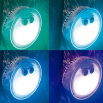 Lumière de piscine Intex 28503 12 x 12 x 6,5 cm Multicouleur (8 Unités)