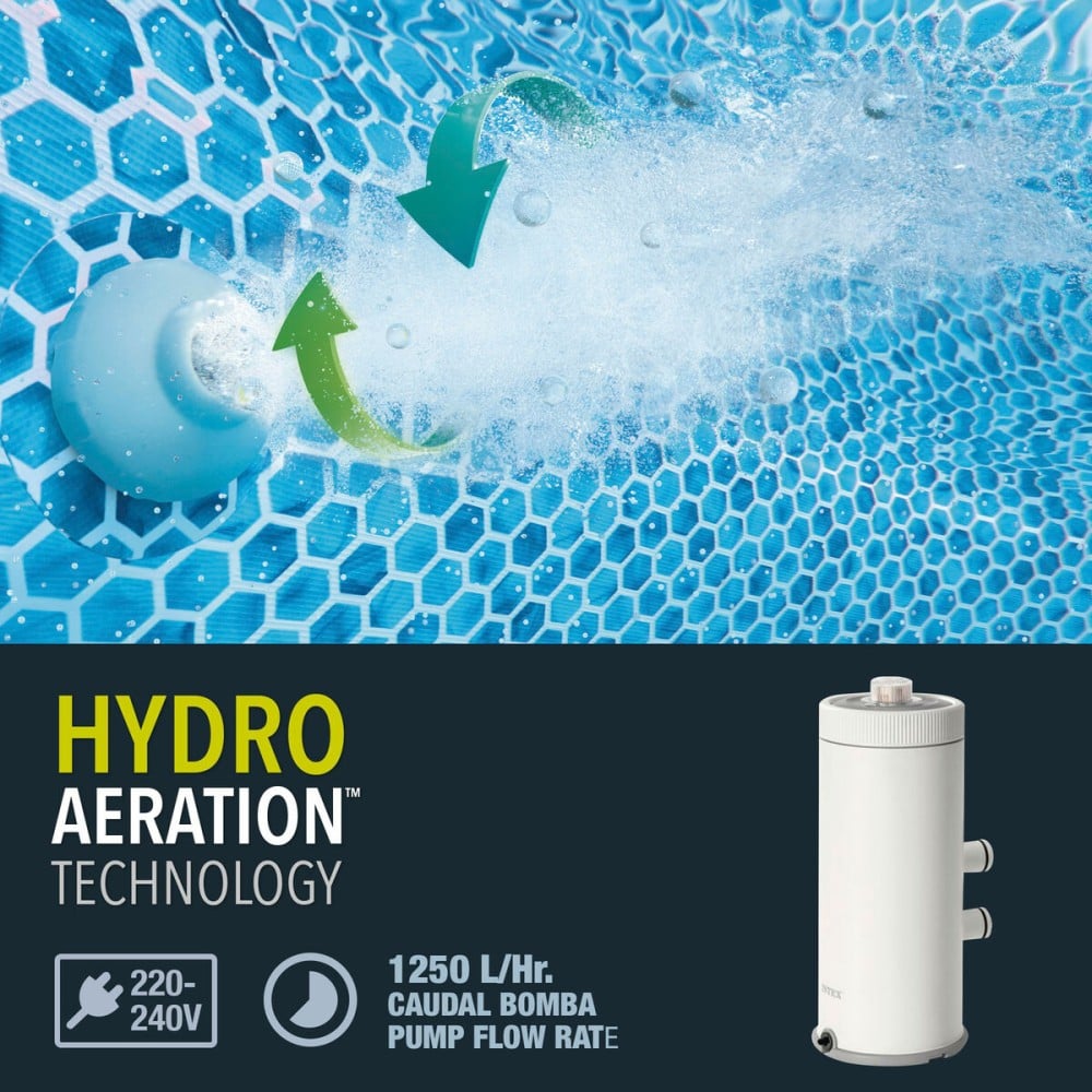 Aufbereitungsanlage für Schwimmbad Intex 3785 l/h 4 Stück