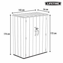 Meubles de rangement Lifetime 143 x 174 x 74 cm