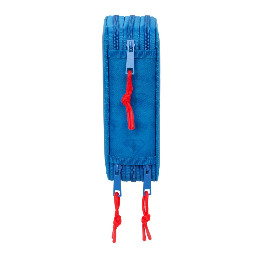 Fourre-tout Superman Bleu 12,5 x 19,5 x 5,5 cm 37 Pièces