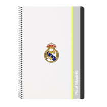 Notizbuch Real Madrid C.F. Weiß A4 80 Blatt