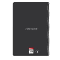 Notizbuch Real Madrid C.F. Weiß A4 80 Blatt