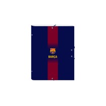 Reliure à anneaux F.C. Barcelona Bleu Bordeaux A4 26 x 33.5 x 4 cm
