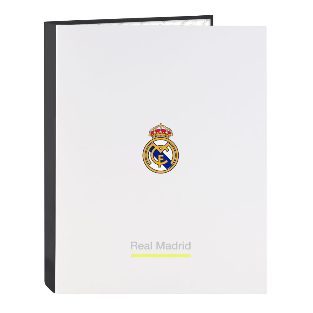 Ringbuch Real Madrid C.F. Weiß A4 26.5 x 33 x 4 cm