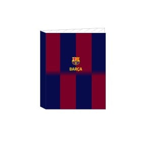 Ringbuch F.C. Barcelona Blau Granatrot A4 26.5 x 33 x 4 cm