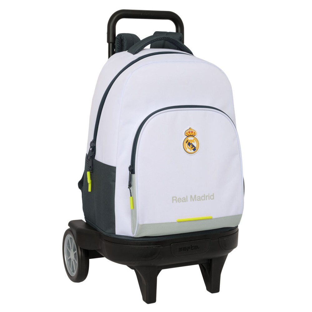 Schulrucksack Real Madrid C.F. Weiß 33 x 45 x 22 cm
