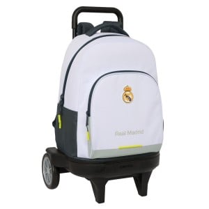 Schulrucksack Real Madrid C.F. Weiß 33 x 45 x 22 cm