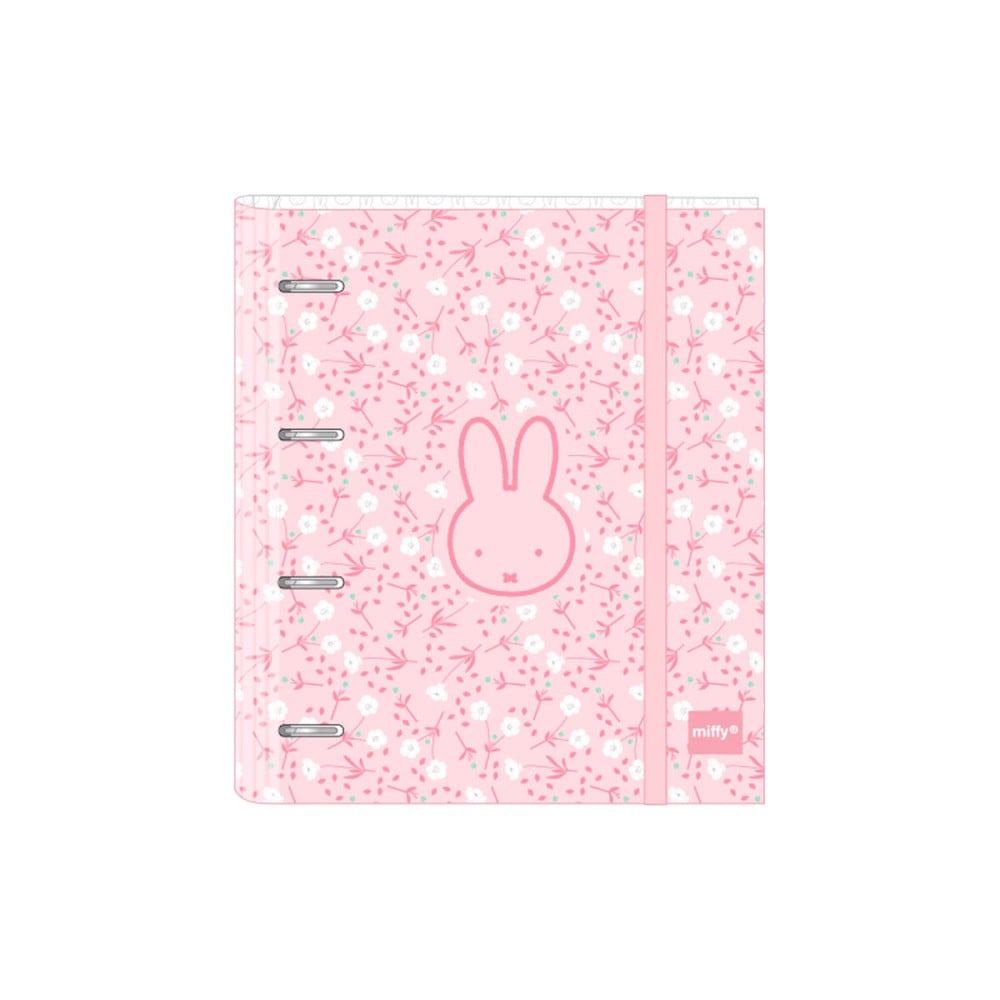 Reliure à anneaux Miffy Flores 27 x 32 x 3.5 cm