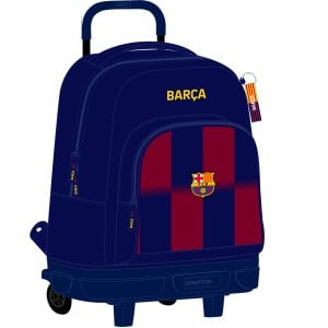 Schulrucksack F.C. Barcelona Blau Granatrot 33 x 45 x 22 cm