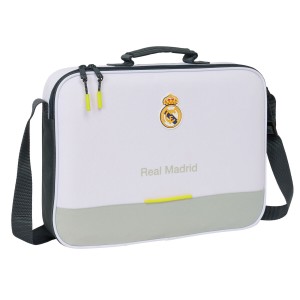 Schulrucksack Real Madrid C.F. Weiß 38 x 28 x 6 cm