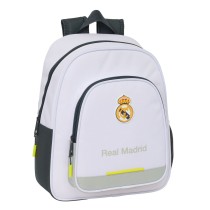 Schulrucksack Real Madrid C.F. Weiß 28 x 34 x 10 cm