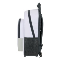 Schulrucksack Real Madrid C.F. Weiß 28 x 34 x 10 cm