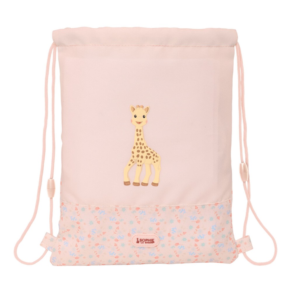 Backpack with Strings Sophie la Girafe 26 x 34 x 1 cm