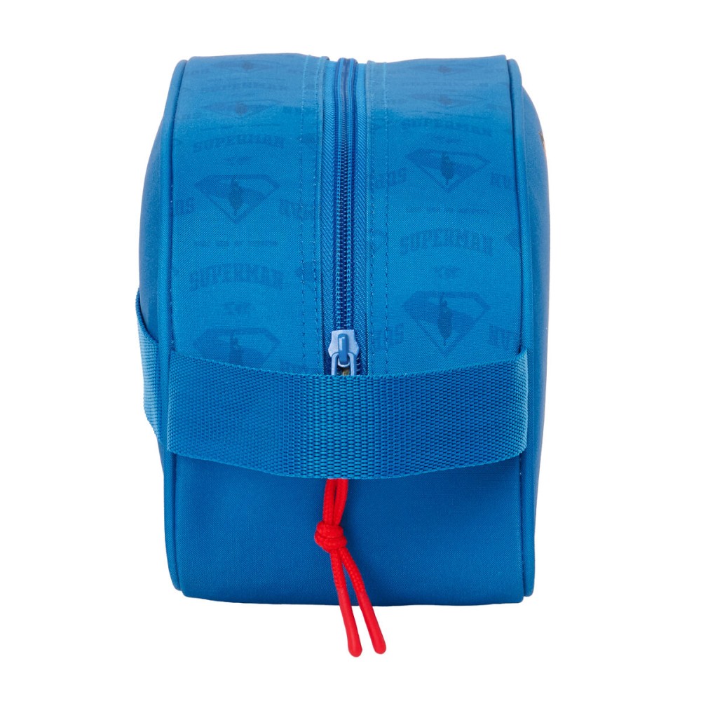Nécessaire de Voyage Superman Bleu 26 x 15 x 12 cm