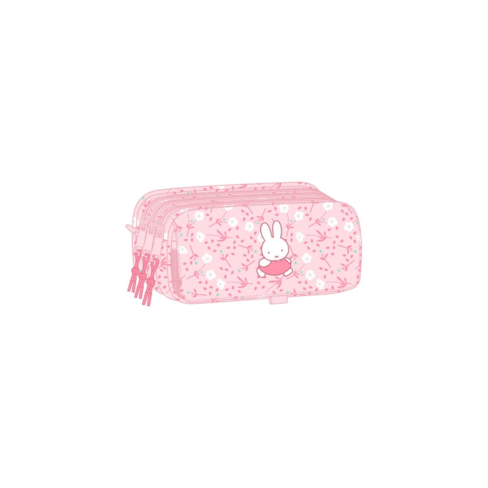 Fourre-tout Miffy Flores 21,5 x 10 x 8 cm
