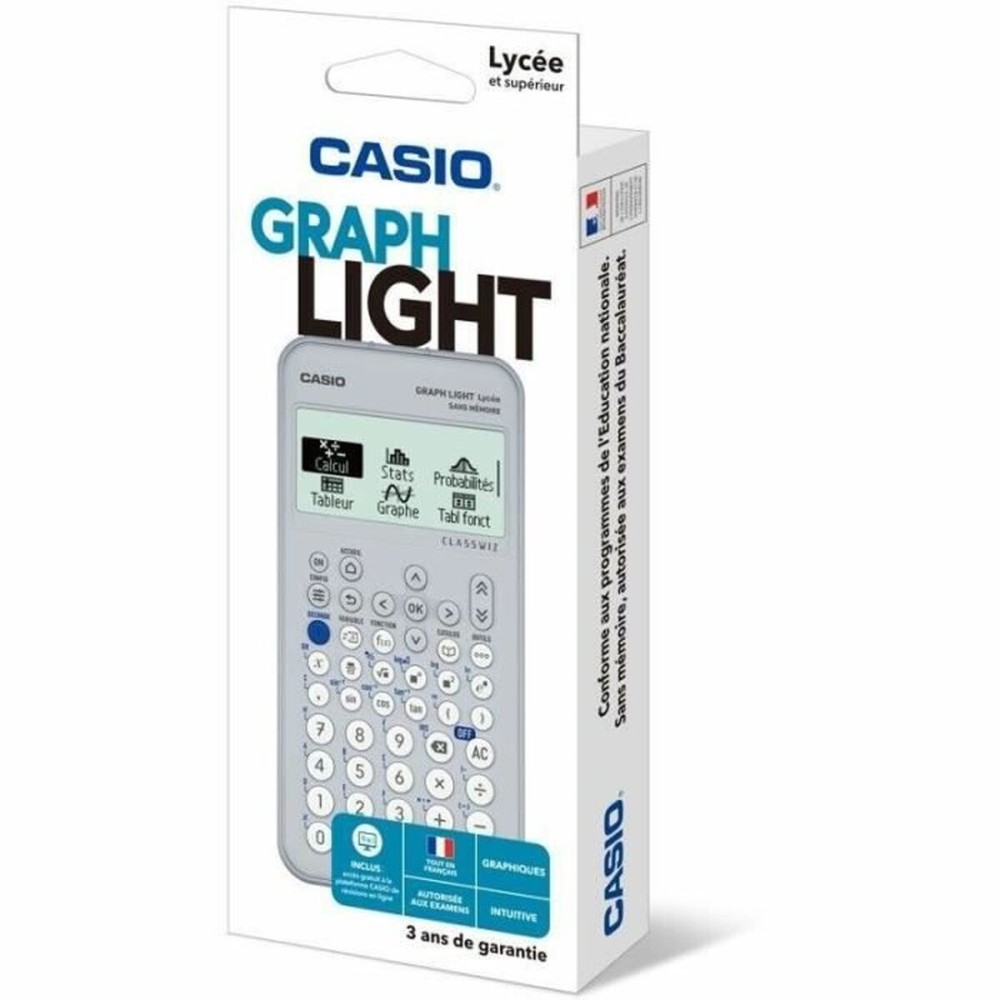 Calculatrice scientifique Casio Graph Light Gris