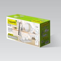 Abtropfsieb für die Spüle Feel Maestro MR-1025-53 Silberfarben Edelstahl Kunststoff