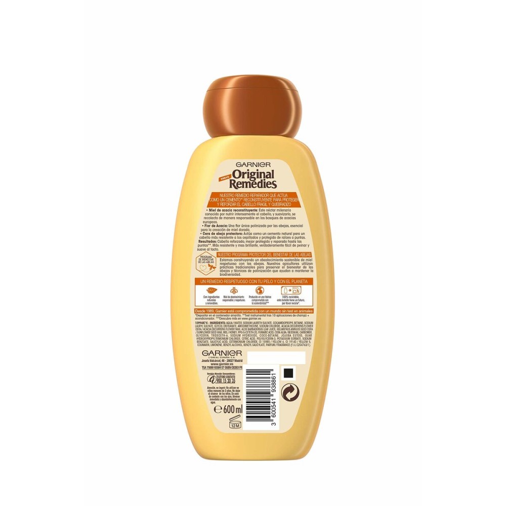 Styling Cream Garnier Original Remedies Tesoros de Miel (600 ml)