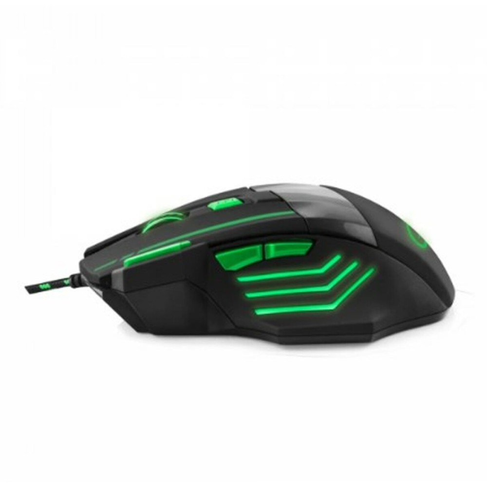 Souris Optique Esperanza EGM201G Noir Vert Noir/Vert
