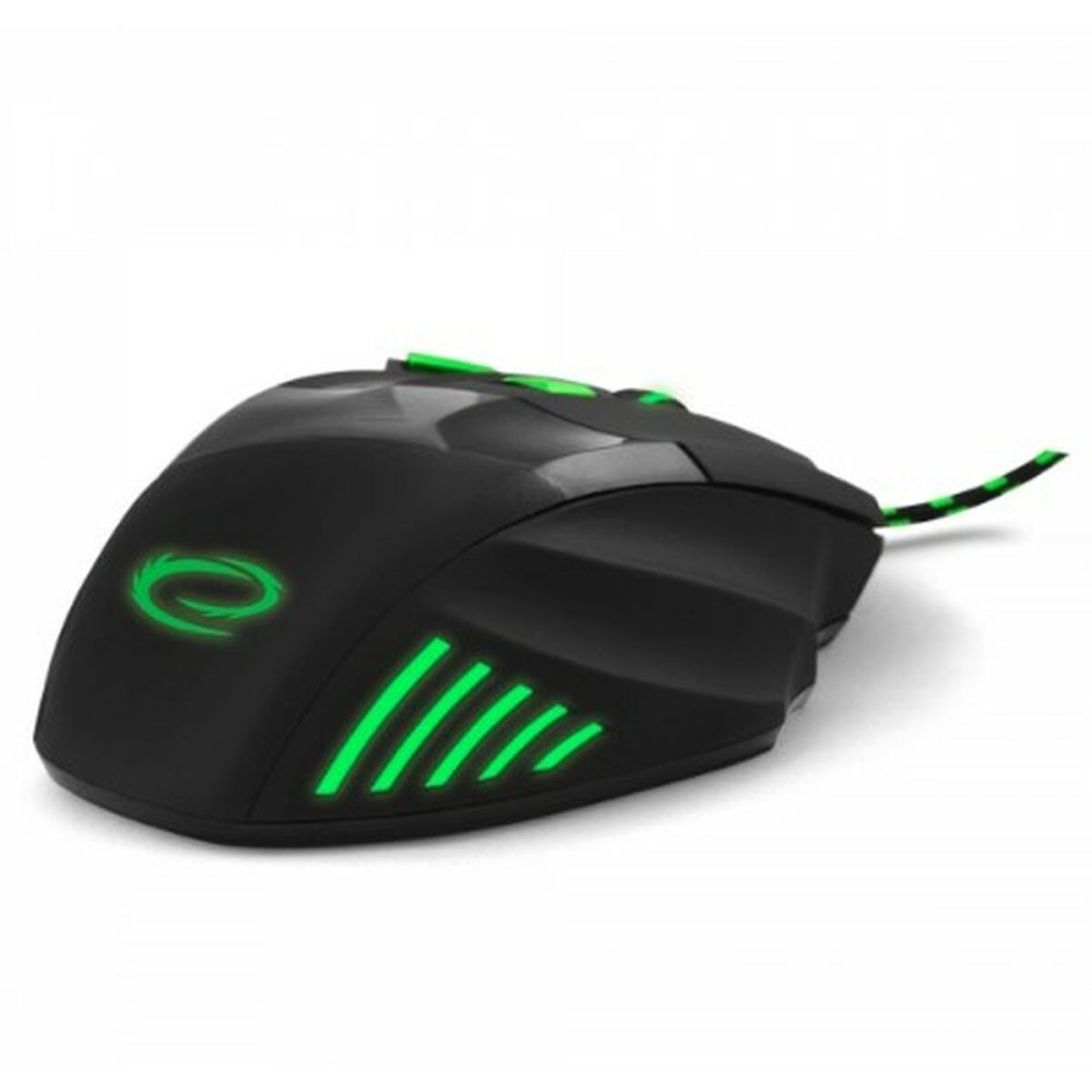 Souris Optique Esperanza EGM201G Noir Vert Noir/Vert