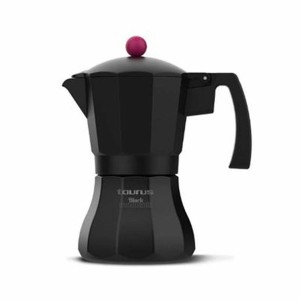 Italienische Kaffeemaschine Taurus KCP9006I Schwarz Aluminium 6 Tassen