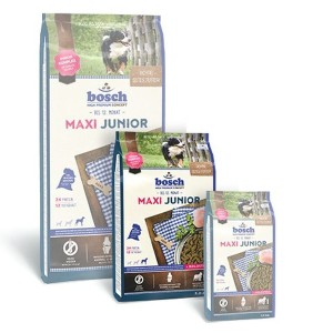 Futter BOSCH MAXI JUNIOR Welpe/Junior Huhn Vögel 3 Kg
