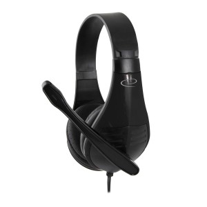 Casques avec Microphone Esperanza EH209K Noir