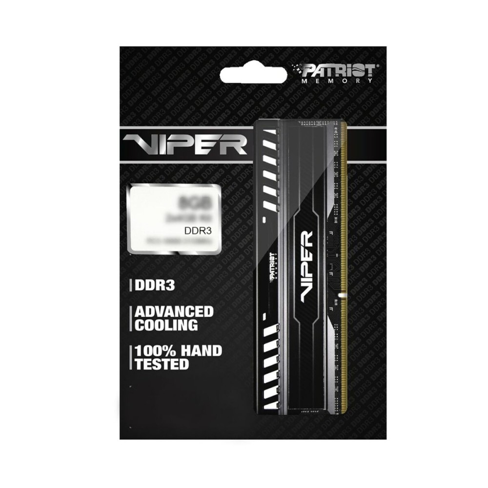 Mémoire RAM Patriot Memory C3-12800 DDR3 CL9 8 GB