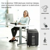 Micro-Cut Paper Shredder Fellowes AutoMax 100M 23 L