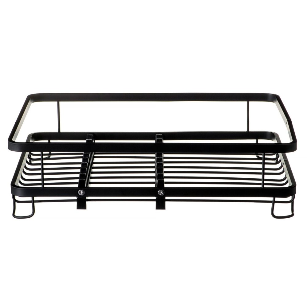 Abtropfsieb für die Spüle Feel Maestro MR-1024 36,5 x 40 x 15 cm Schwarz