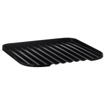 Abtropfsieb für die Spüle Feel Maestro MR-1024 36,5 x 40 x 15 cm Schwarz