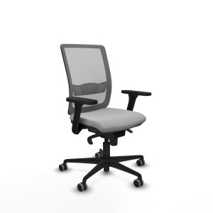 Chaise de Bureau Piqueras y Crespo 3D036G0 Gris clair