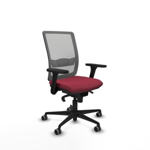 Chaise de Bureau Piqueras y Crespo 3D036G0 Bordeaux