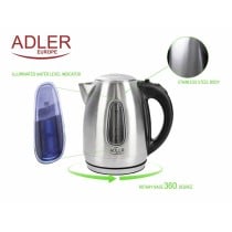 Wasserkocher Adler AD 1223 Schwarz Edelstahl 2000 W 1,7 L