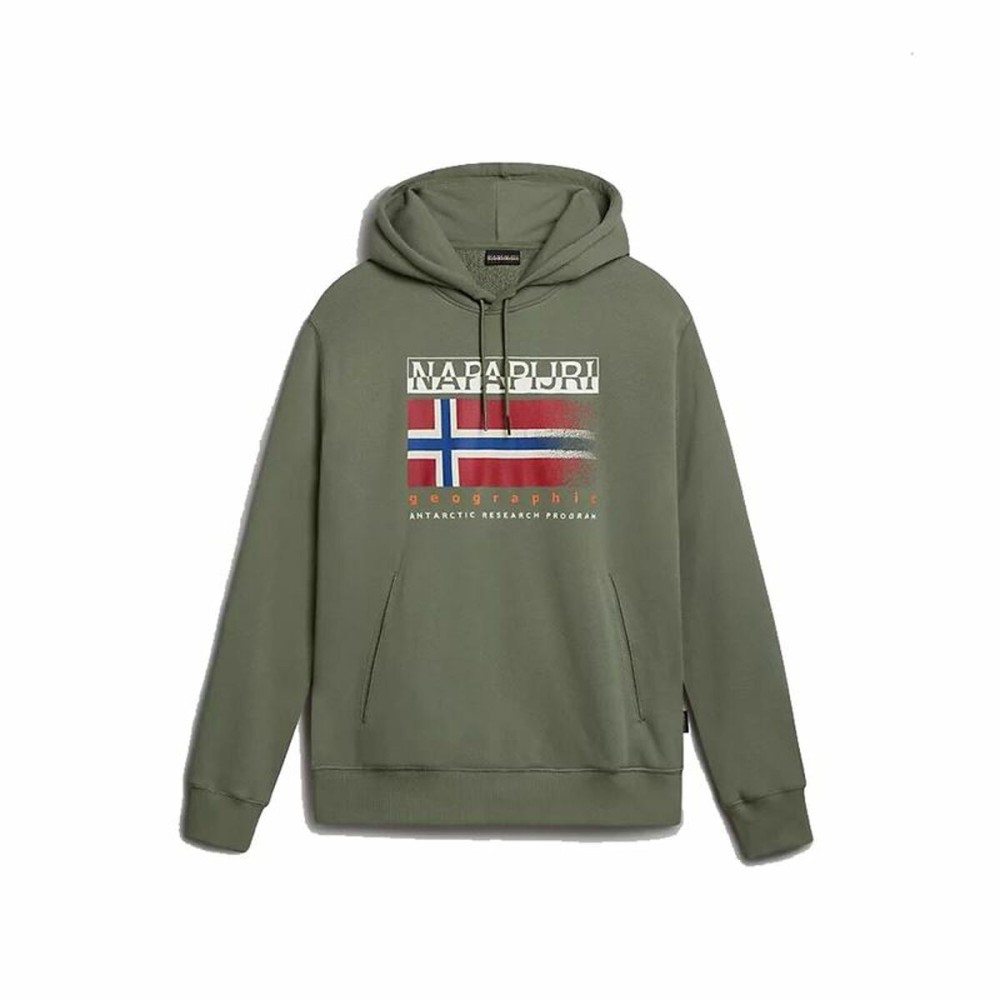 Jungen Sweater mit Kapuze Napapijri B-Kreis H Dunkelgrün