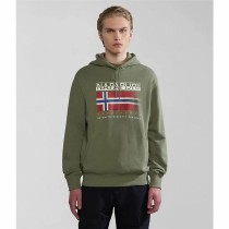 Jungen Sweater mit Kapuze Napapijri B-Kreis H Dunkelgrün