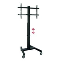 Support TV sur sol avec roues OMB 0.284 32" 55" 40 kg