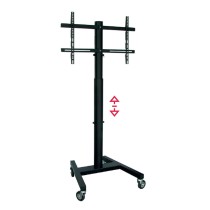 TV stand with wheels OMB 0.284 32" 55" 40 kg
