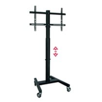 TV stand with wheels OMB 0.284 32" 55" 40 kg