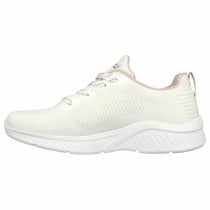 Chaussures de sport pour femme Skechers Squad Air-Sweet Enco Blanc