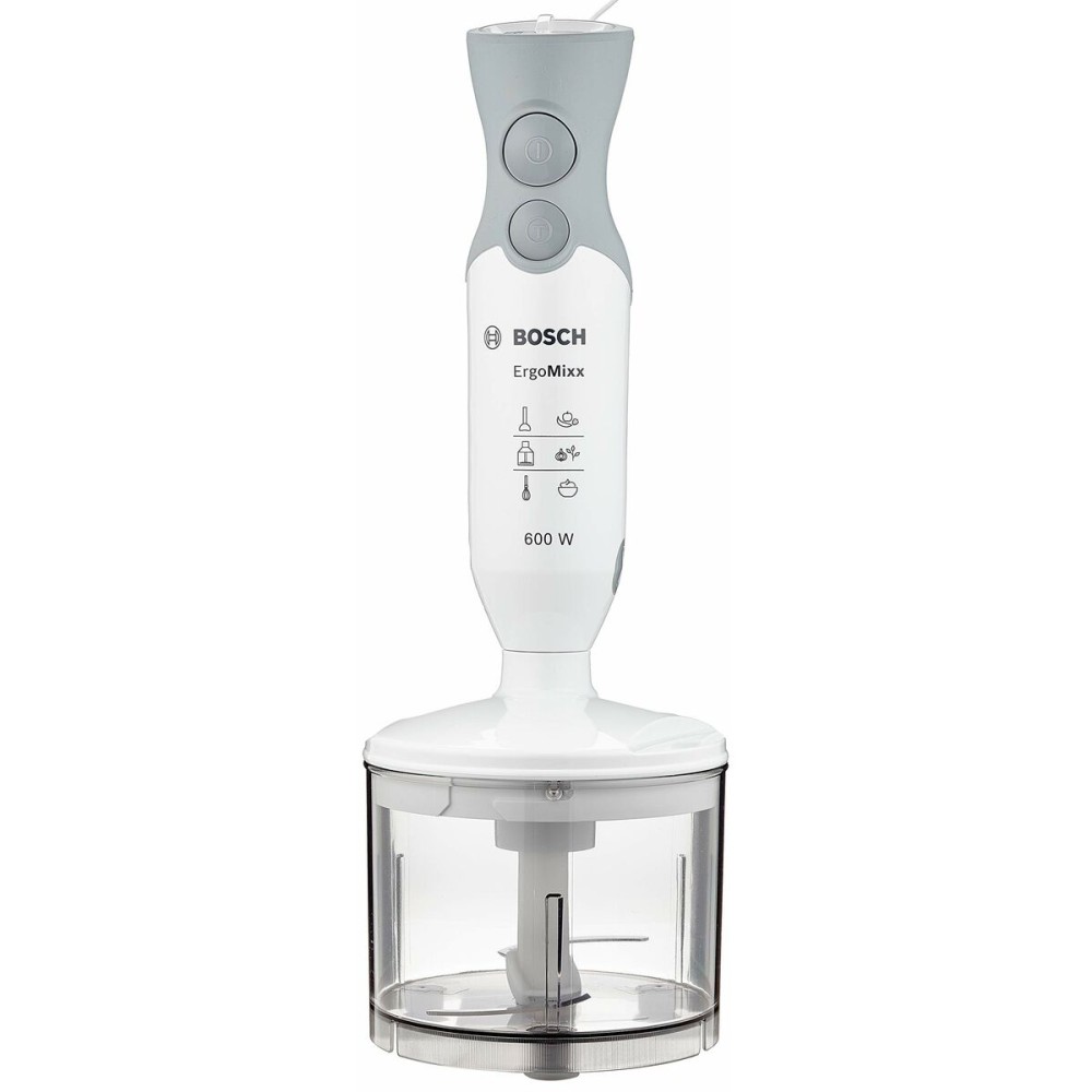 Mixeur plongeant BOSCH ErgoMixx MSM66120 600W Blanc Gris 600 W