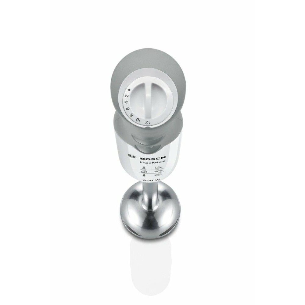 Mixeur plongeant BOSCH ErgoMixx MSM66120 600W Blanc Gris 600 W