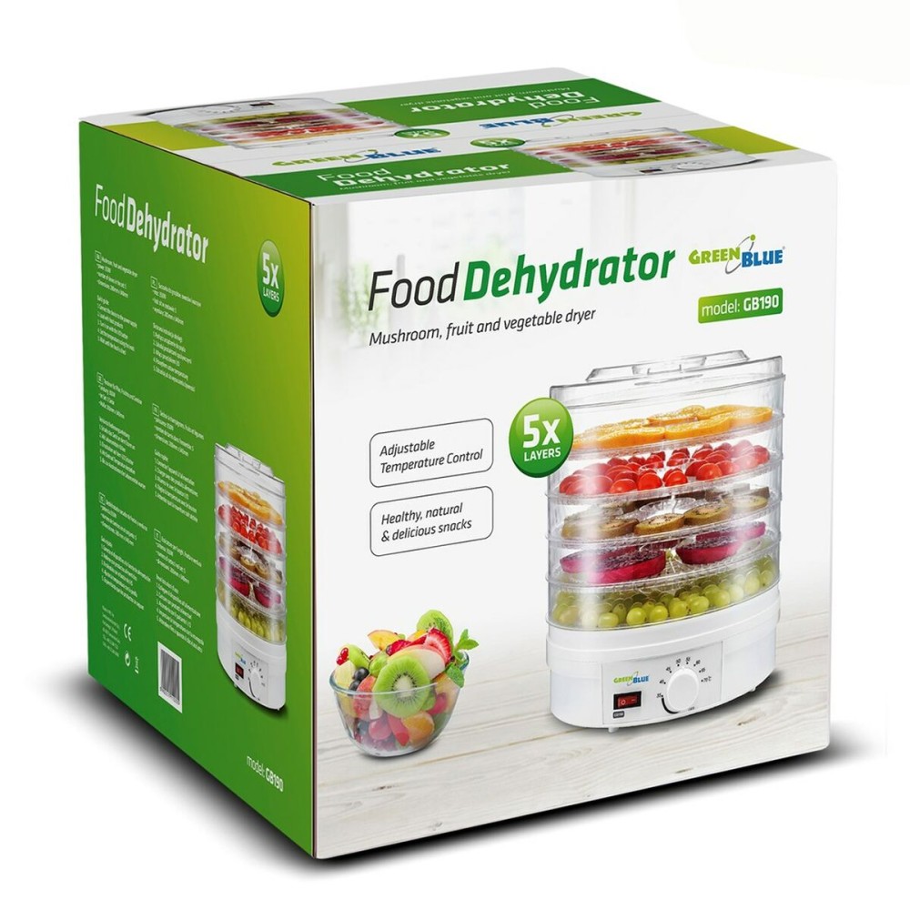 Déshydrateur d'Aliments Greenblue GB190 250 W