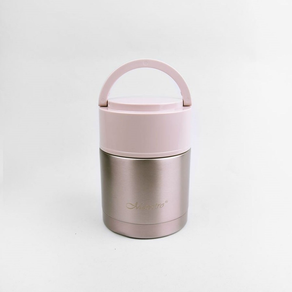 Thermosflasche Feel Maestro MR-1636 Rosa Gold Edelstahl 600 ml